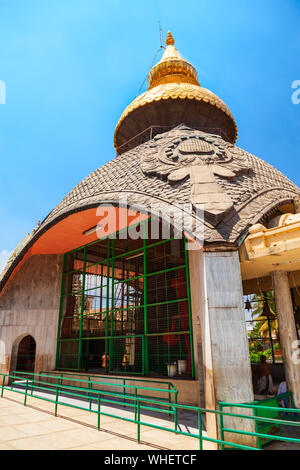 Sri Prasanna Veeranjaneya Swamy Temple is a hindu temple located in Bangalore city in India Stock Photo