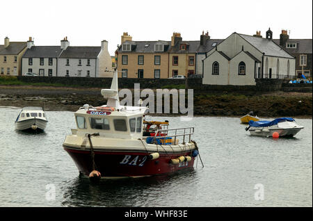 Boats, Isle of Whithorn, Dumfries & Galloway, Scotland, UK Stock Photo