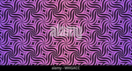 Optical illusion background. Abstract seamless pattern Stock Vector