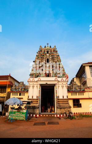 COCHIN, INDIA - MARCH 15, 2012: Murugan Temple is a part of Ernakulam Shiva Temple, one of the major temples of Kerala located in Cochin city, India Stock Photo