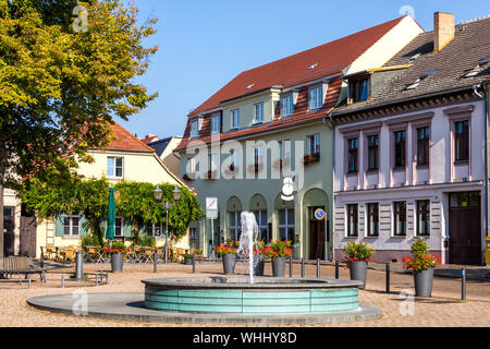 werder an der havel city in brandenburg germany Stock Photo