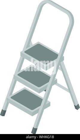 Rubber ladder icon, isometric style Stock Vector