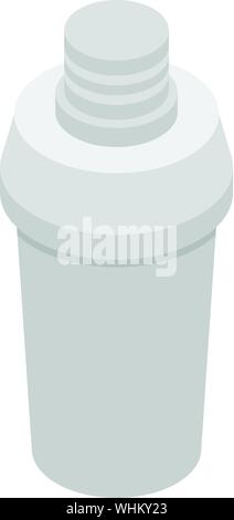 Mixer shaker icon, isometric style Stock Vector