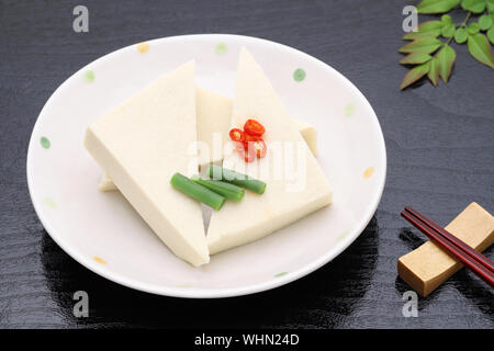 Japanese food, Kouya tofu cuisine Stock Photo