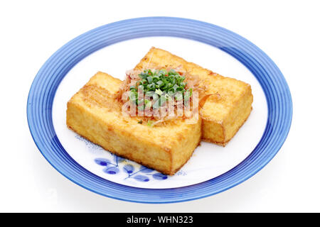 Japanese food, Age tofu cuisine Stock Photo