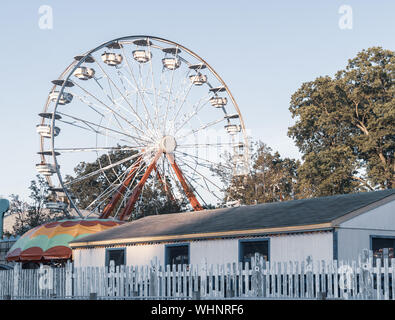 Ferris Wheel From Rye New York. Stock Photo