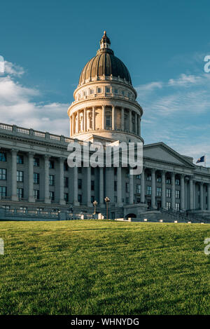 The Utah State Capitol, in Salt Lake City, Utah Stock Photo