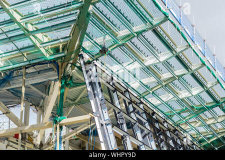 New Structure at Queen Street Station in Glasgow Stock Photo