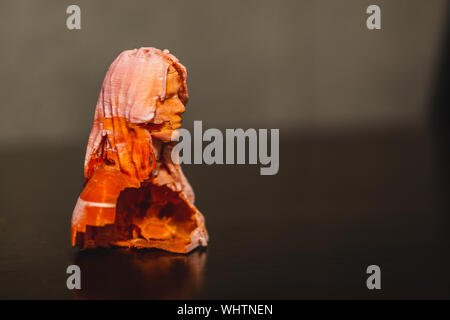 Broken female figure 3D printed in plastic Stock Photo