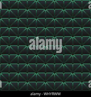Seamless futuristic geometric cyberpunk pattern. Stock Vector
