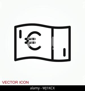 Money. Line Icon Vector illustration. Payment system. Stock Vector