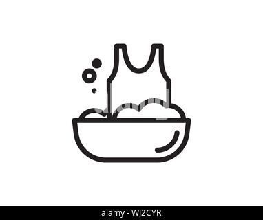 Best Laundry vector icon Stock Vector