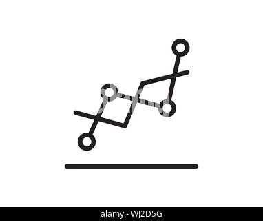 analytics vector icon. Stock Vector
