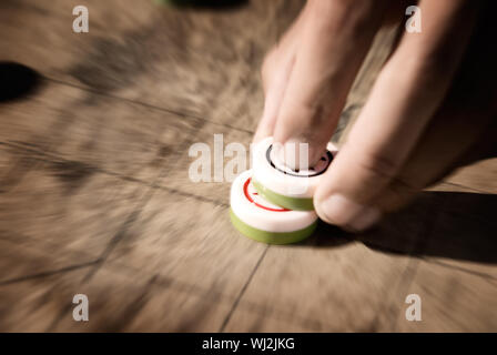 Here are the traditional chinese chess in day. Stock Photo