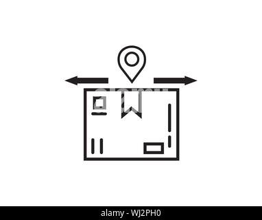 outbound vector icon. Stock Vector
