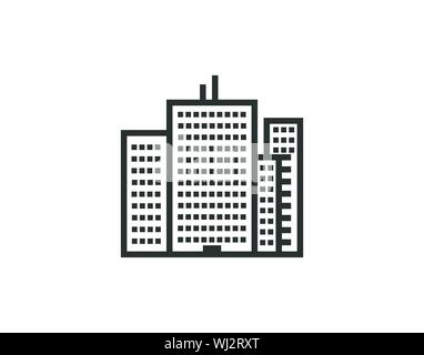 Apartment icon vector image Stock Vector
