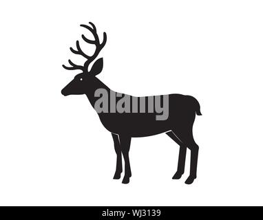deer vector illustration - Vector Stock Vector