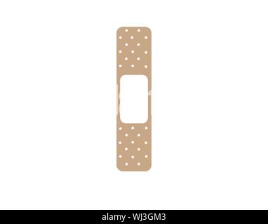 Medical Adhesive Bandage Plaster Wound Care Icon Vector Stock Vector