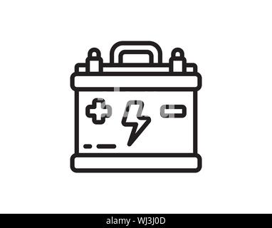 car battery icon image Stock Vector Image & Art - Alamy