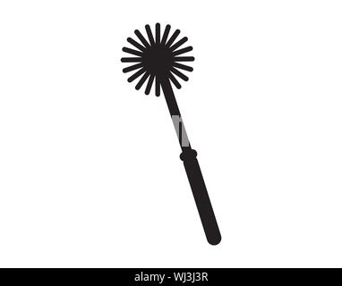 Cleaning Duster Brush Hygiene Tool Icon Vector Stock Vector