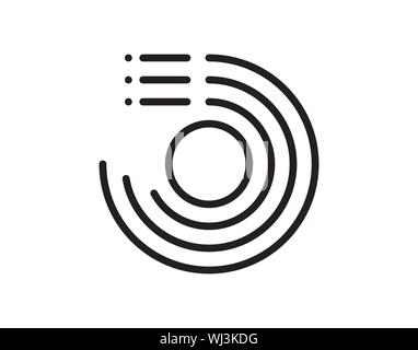 Data analysis, chart, diagram vector simple icons for web and mobile design - vector Stock Vector