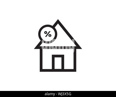 Home for sale icon design vector image Stock Vector