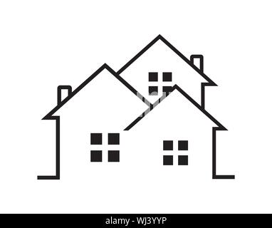 Home icon vector image Stock Vector