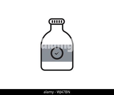 Best pils icon vector. pils vector design. sign design. flat style - vector Stock Vector