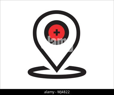 Placeholder icon vector isolated on white background, Placeholde–  illustration Stock Vector