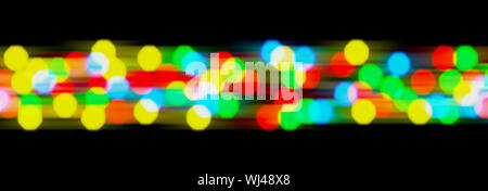 The multi-colored sparkling abstract blur horizontal background Stock Photo