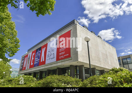 View, architecture, Outside, Outside, outside view, outside view, Berlin, Dahlem, Dahlemer, Germany, ethnological museum, building, building, Lansstra Stock Photo