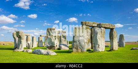 Stonehenge stone circle near Amesbury Wiltshire england uk gb Europe