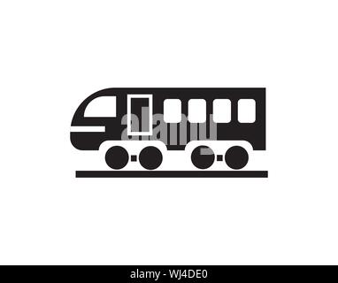 best train icon vector, Modern Transportation sign Isolated on white background. Trendy Flat style for graphic design, logo, Web site, social media. Stock Vector