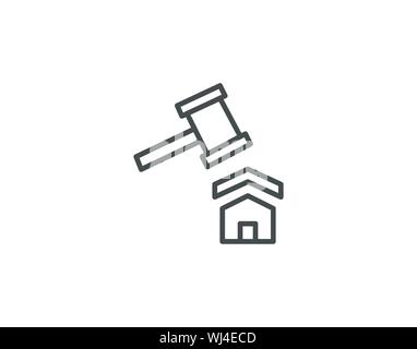 Home repair icon on white background vector image Stock Vector