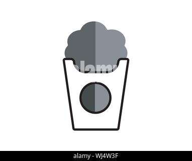 Laundry Washing Basket Clothes Cleaning Appliance Icon for Household Concept Stock Vector