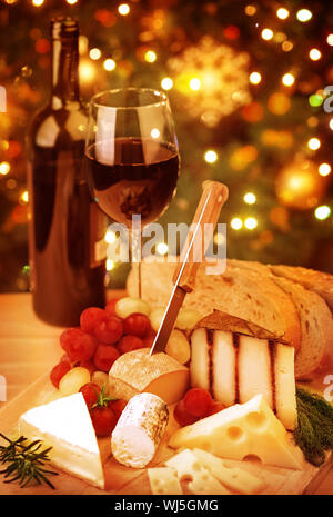 Christmas table Stock Photo