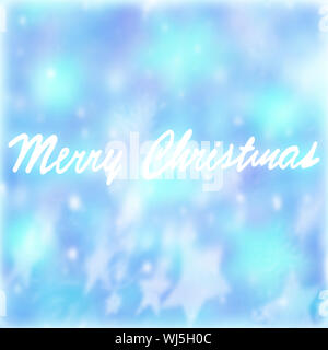 Merry Christmas greeting card Stock Photo