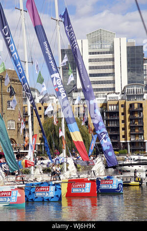 Clipper Round The World Race Stock Photo