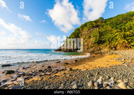 Beautiful Cachorro beach in Fernando de Noronha, Brazil Stock Photo