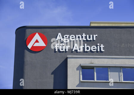 Agency for work, agency for work, view, work, labour office, unemployment, Outside, Outside, outside view, outside view, Berlin, Berlin the south, Ber Stock Photo