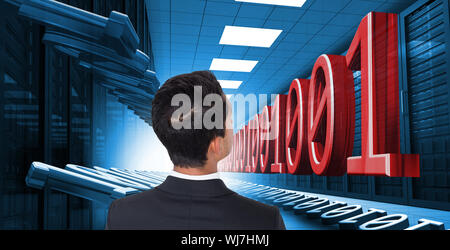 Composite image of asian businessman Stock Photo