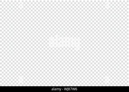 Transparent background. Checkered geometric background with grey and white tile Stock Vector
