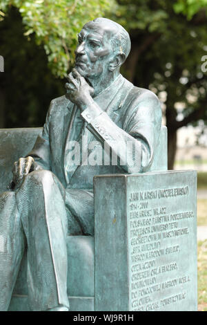 Warsaw Poland statue of Jan Karski ( born Jan Kozielewski ) Polish ...