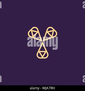 Creative Innovative Initial Letter logo YY Y. Minimal luxury Monogram. Professional initial design. Premium Business typeface. Alphabet symbol. Stock Vector