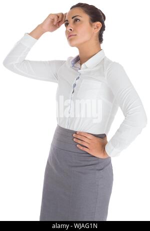 Focused businesswoman Stock Photo