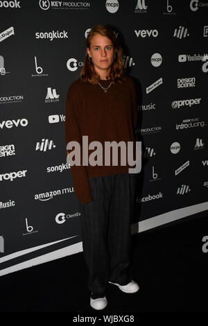 Singer Hackman Singer, Songwriter Marika Hackman on the red carpet arrivals board ...