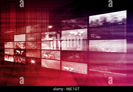 Online Advertising on Social Media Chat Bubbles Stock Photo