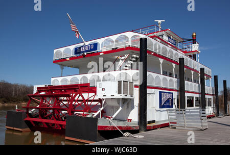 Harriott II riverboat in Montgomery, Alabama Stock Photo
