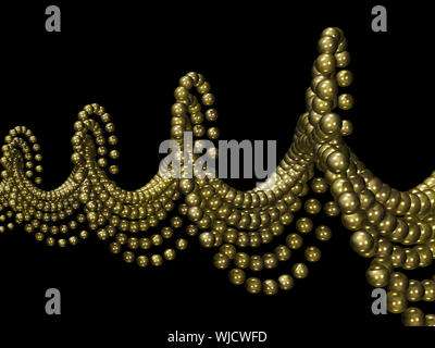 Golden Geometry series. Background of golden spiral elements for your design needs on the subject of industry, science and technology Stock Photo