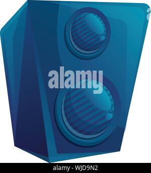Disco speaker icon. Cartoon of disco speaker vector icon for web design isolated on white background Stock Vector